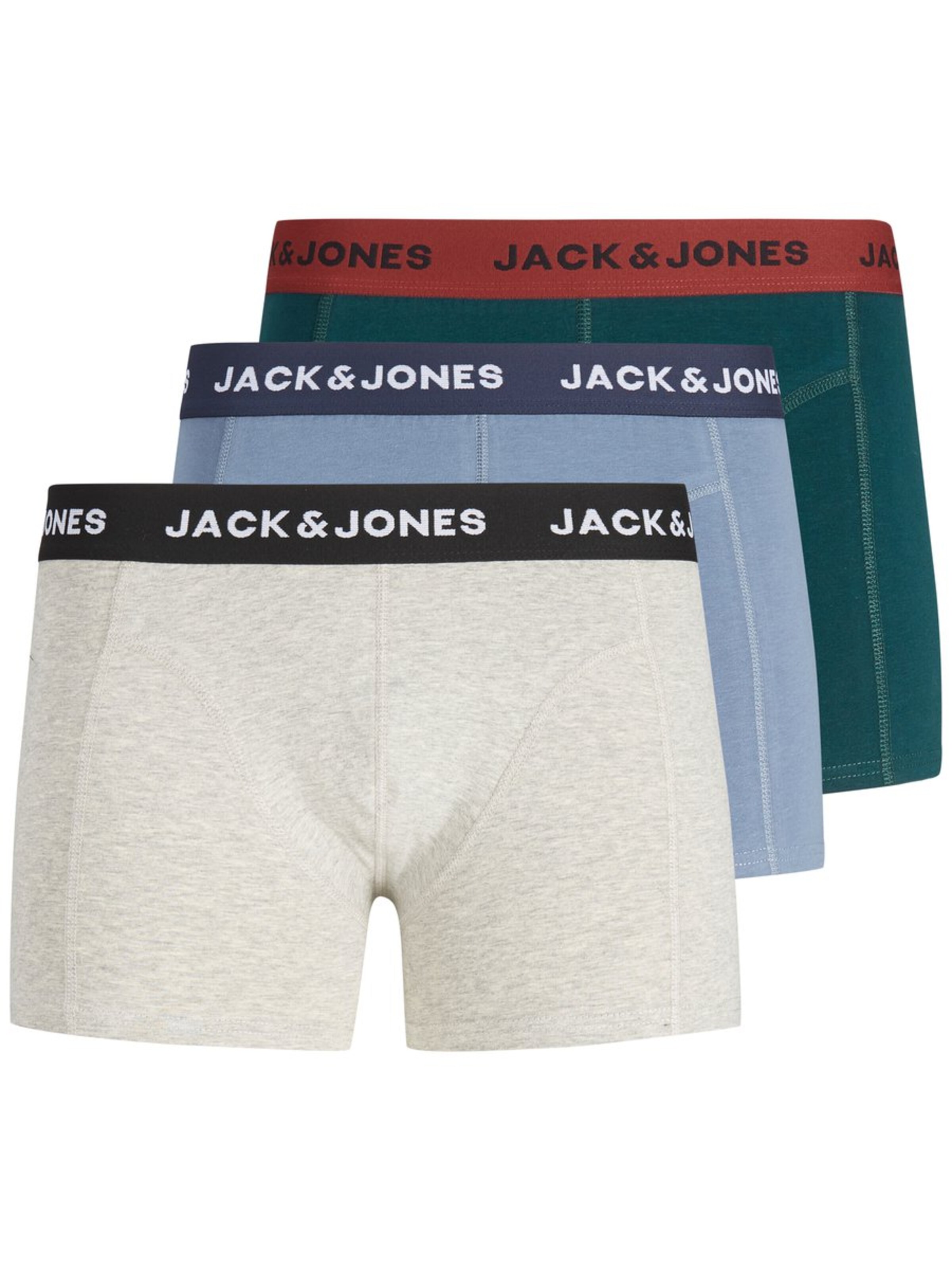 JACK & JONES - Boxershorts in de kleur Smoky blue