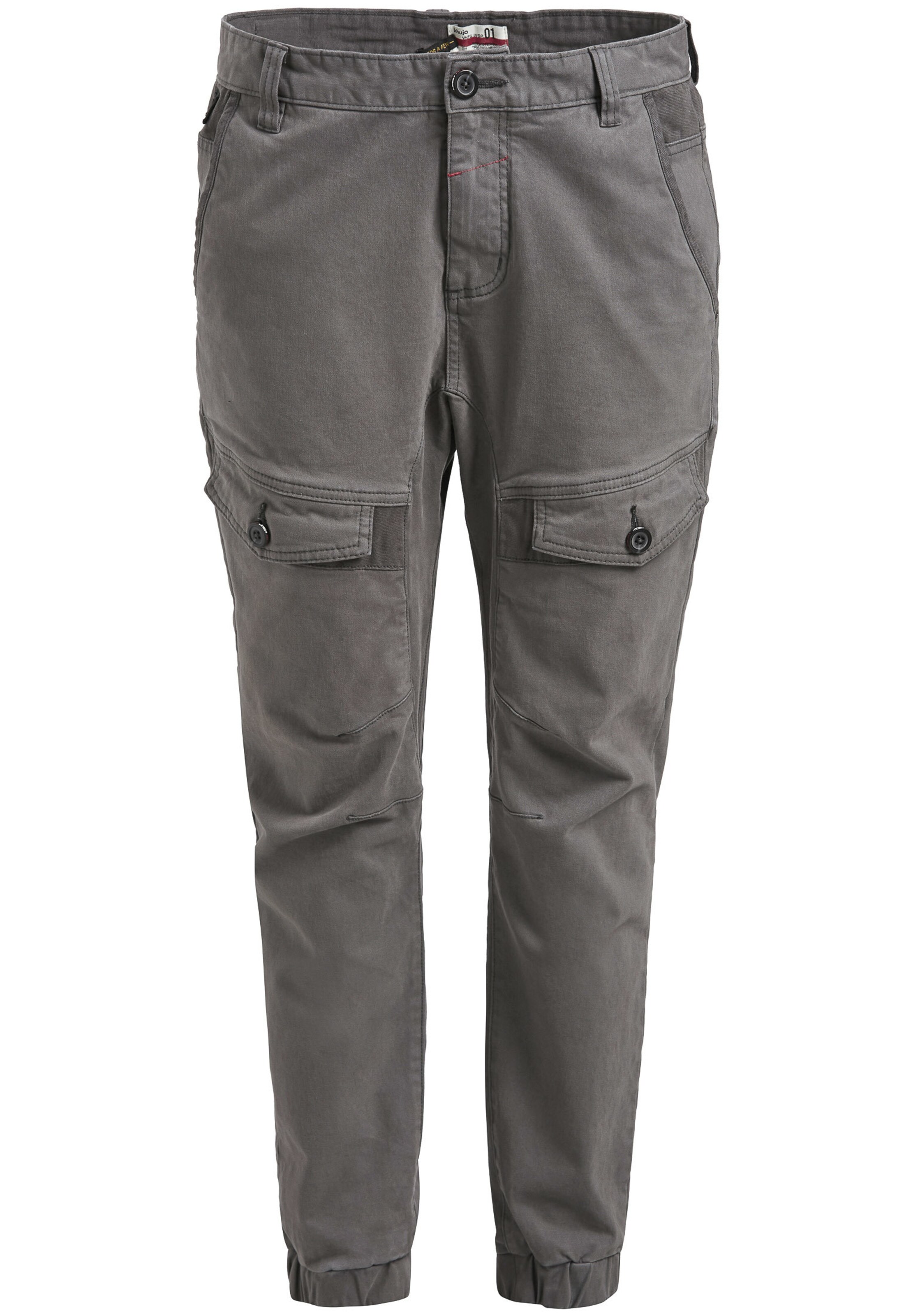 khujo - Cargobroek 'Ayol' in de kleur Taupe