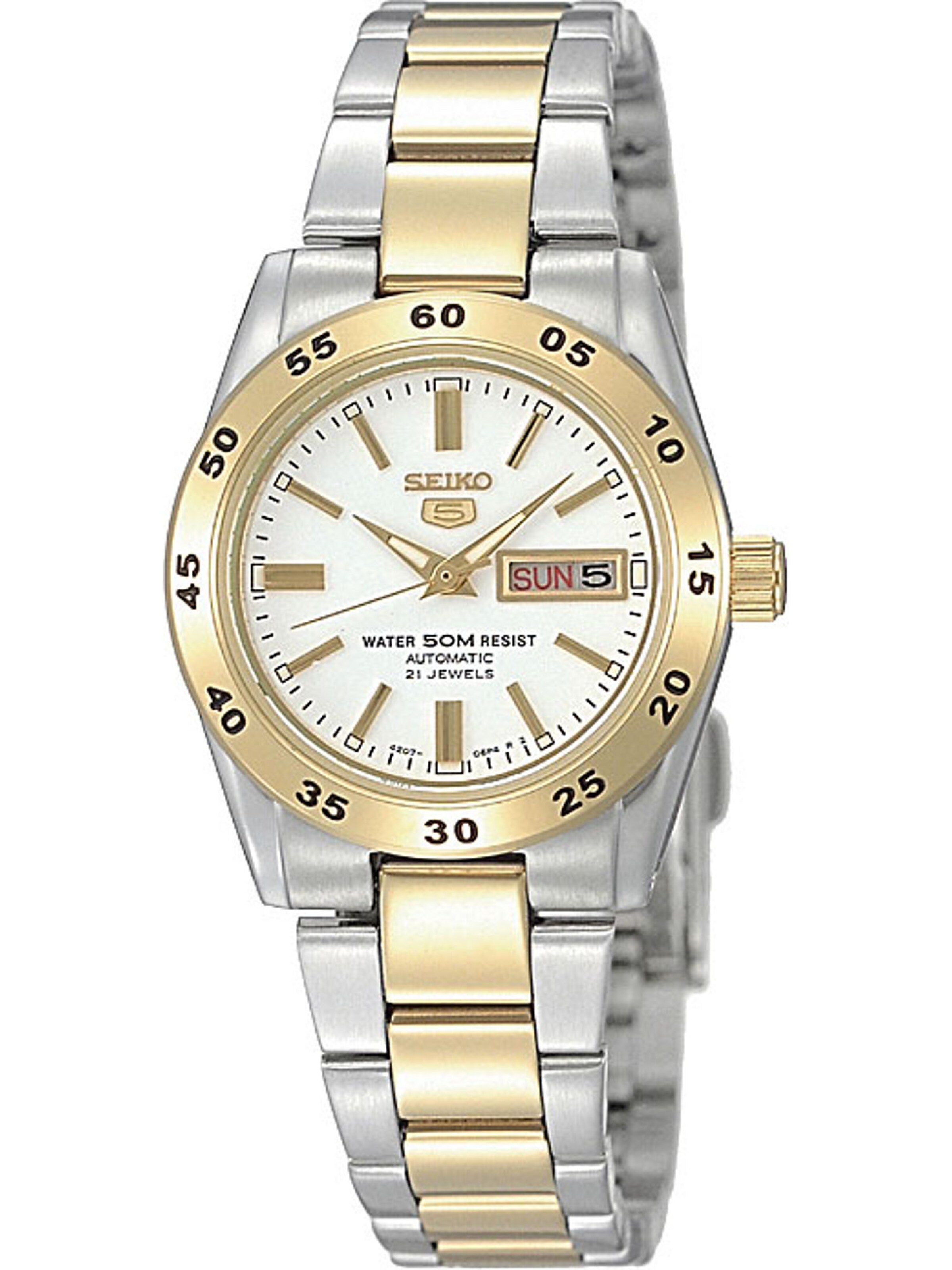 SEIKO Analog Watch 'Symg 35 K1' in Silver: front