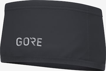 GORE WEAR Athletic Headband 'M WINDSTOPPER' in Black: front