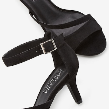 LASCANA Strap Sandals in Black