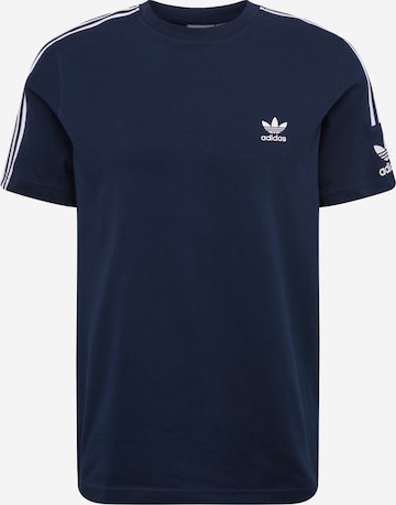 Tricou 'Lock Up' de la ADIDAS ORIGINALS pe albastru: față