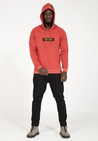 Sweat-shirt PLUS EIGHTEEN en rouge