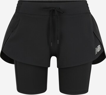 new balance Workout Pants in Black: front