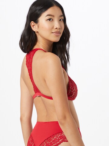 Hunkemöller - Regular Soutien 'Rose' em vermelho