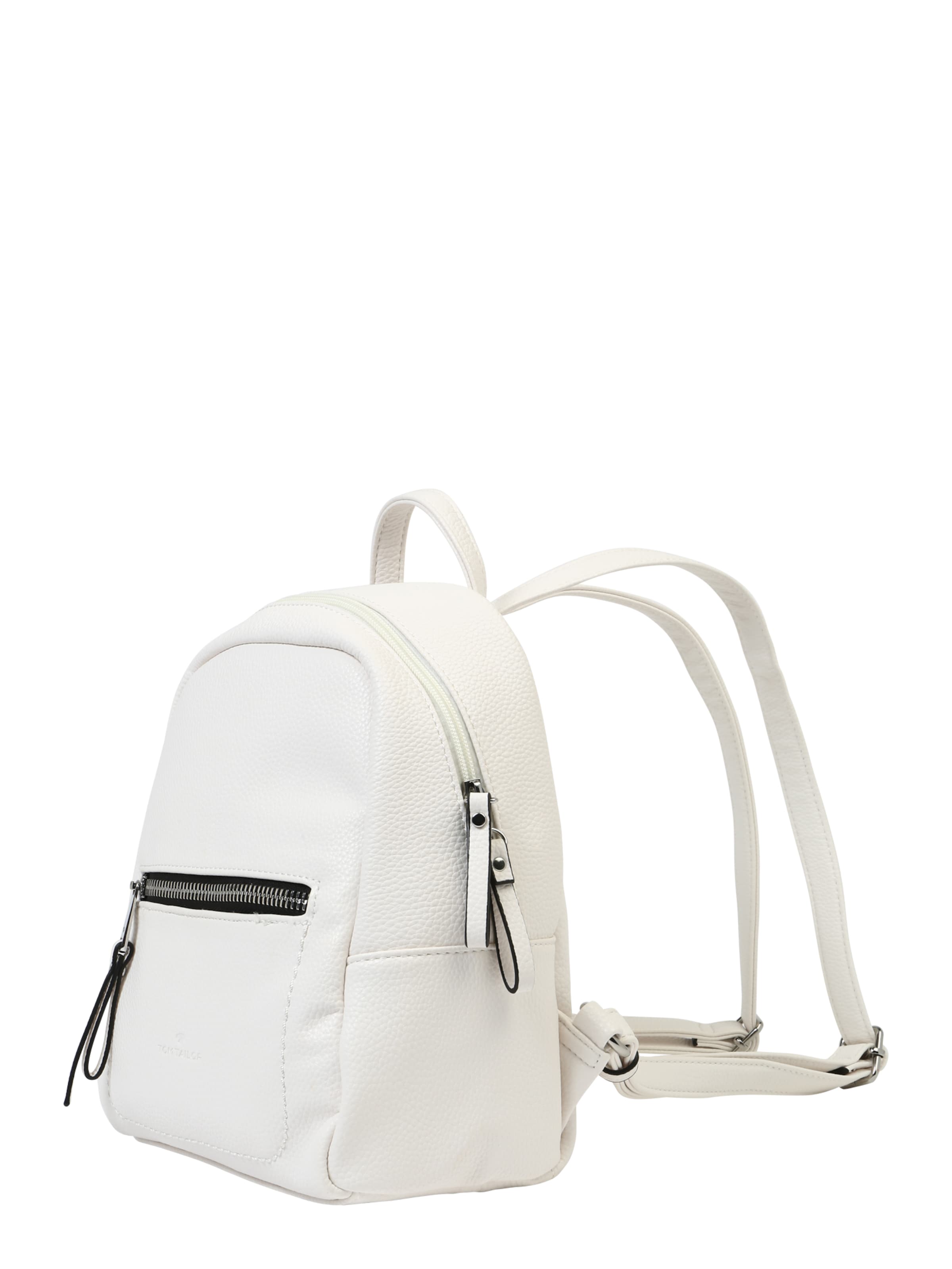 TOM TAILOR Backpack 'Tinna' in White