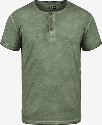 !Solid Shirt 'Tihn' in Green: front