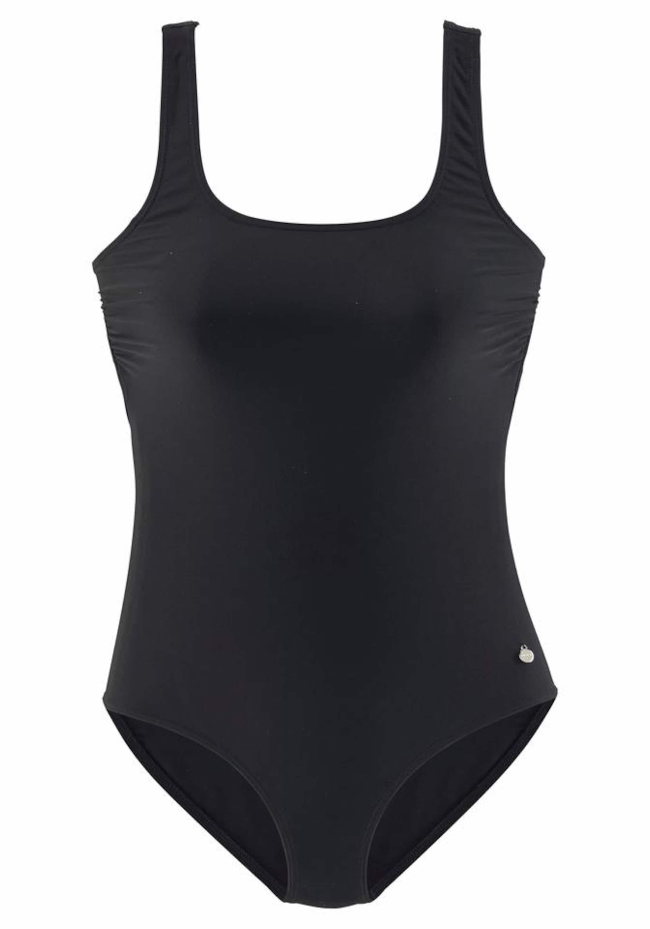 LASCANA Bralette Swimsuit in Black: front