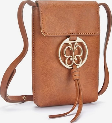 LASCANA Crossbody Bag in Brown: front