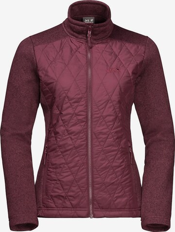 JACK WOLFSKIN Jacke 'Echo Pass' in Rot