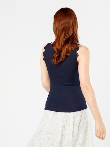 rosemunde Top 'vintage lace' - kék
