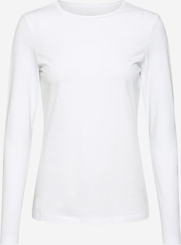 Maglietta 'Smilla' di OPUS in bianco: frontale