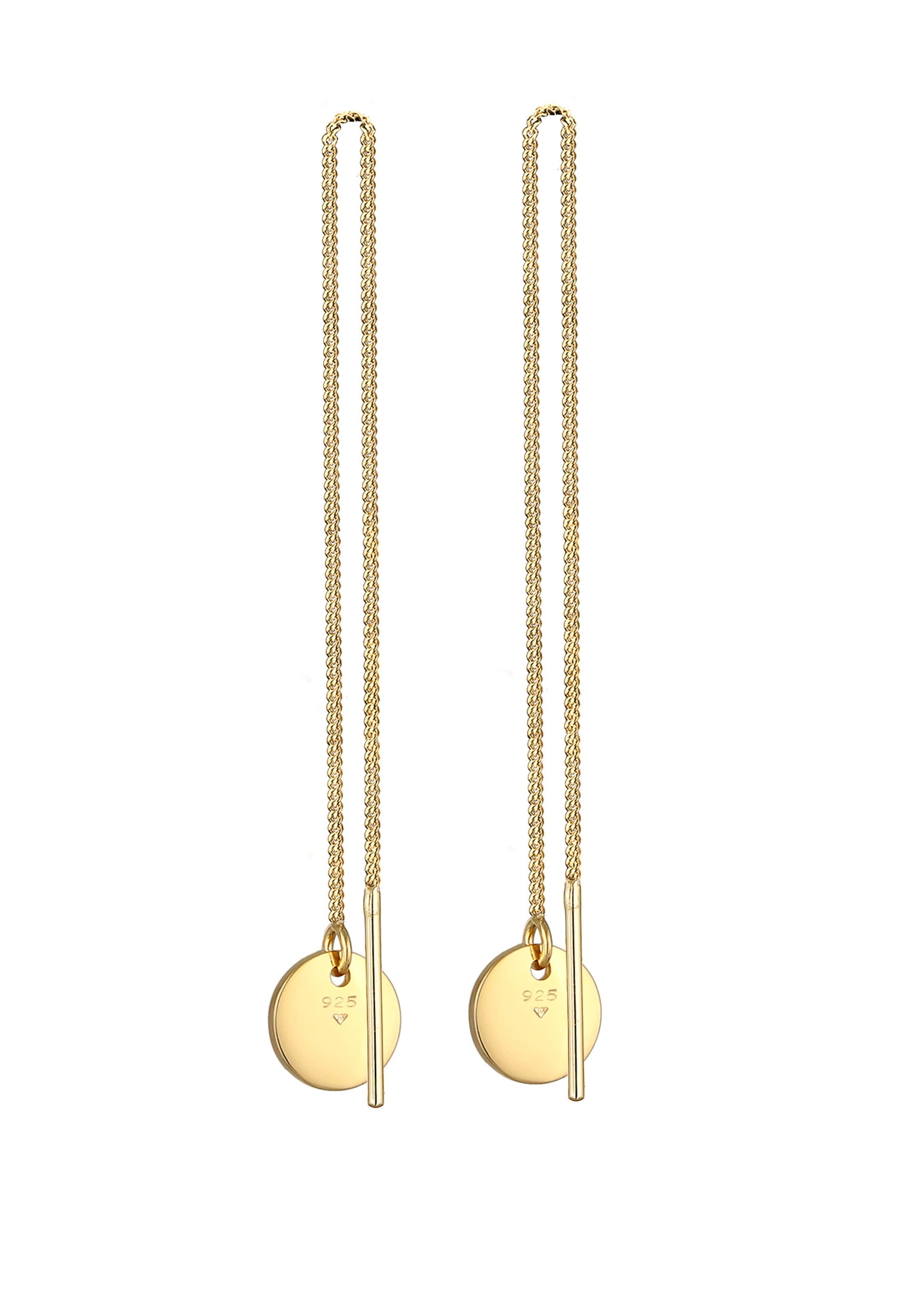 Boucles d'oreilles 'Geo' ELLI en or