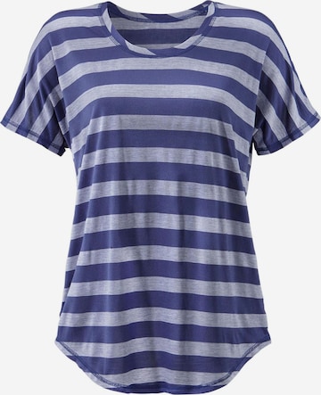 BEACH TIME T-Shirt in Blau: predná strana