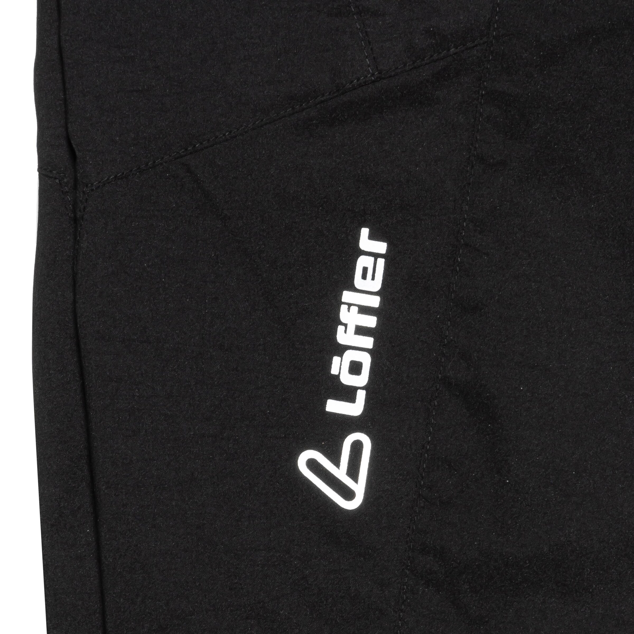 Löffler Regular Workout Pants in Black