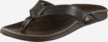 REEF Beach & Pool Shoes in Brown: front