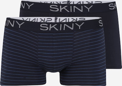 Skiny Boksershorts i nattblått / himmelblå / hvit, Produktvisning