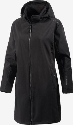 Cappotto outdoor di CMP in nero: frontale