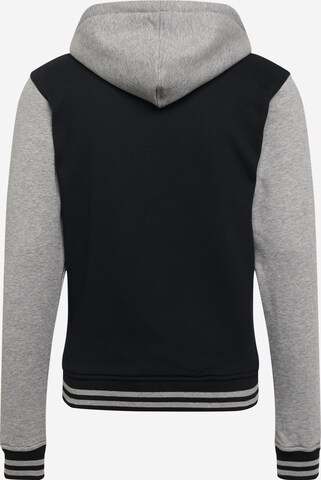 Urban Classics Sweatvest in Zwart