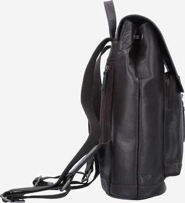 LEONHARD HEYDEN Backpack 'Dakota' in Brown