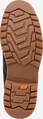 Pantofi cu șireturi de la Dockers by Gerli pe maro