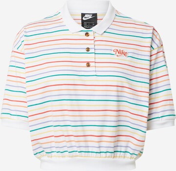 Nike Sportswear Shirt in Wit: voorkant