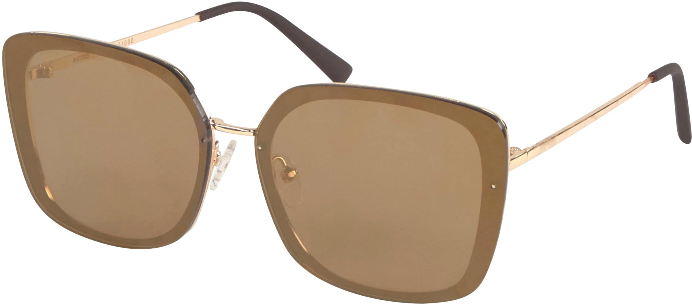 MSTRDS Zonnebril in Goud: voorkant