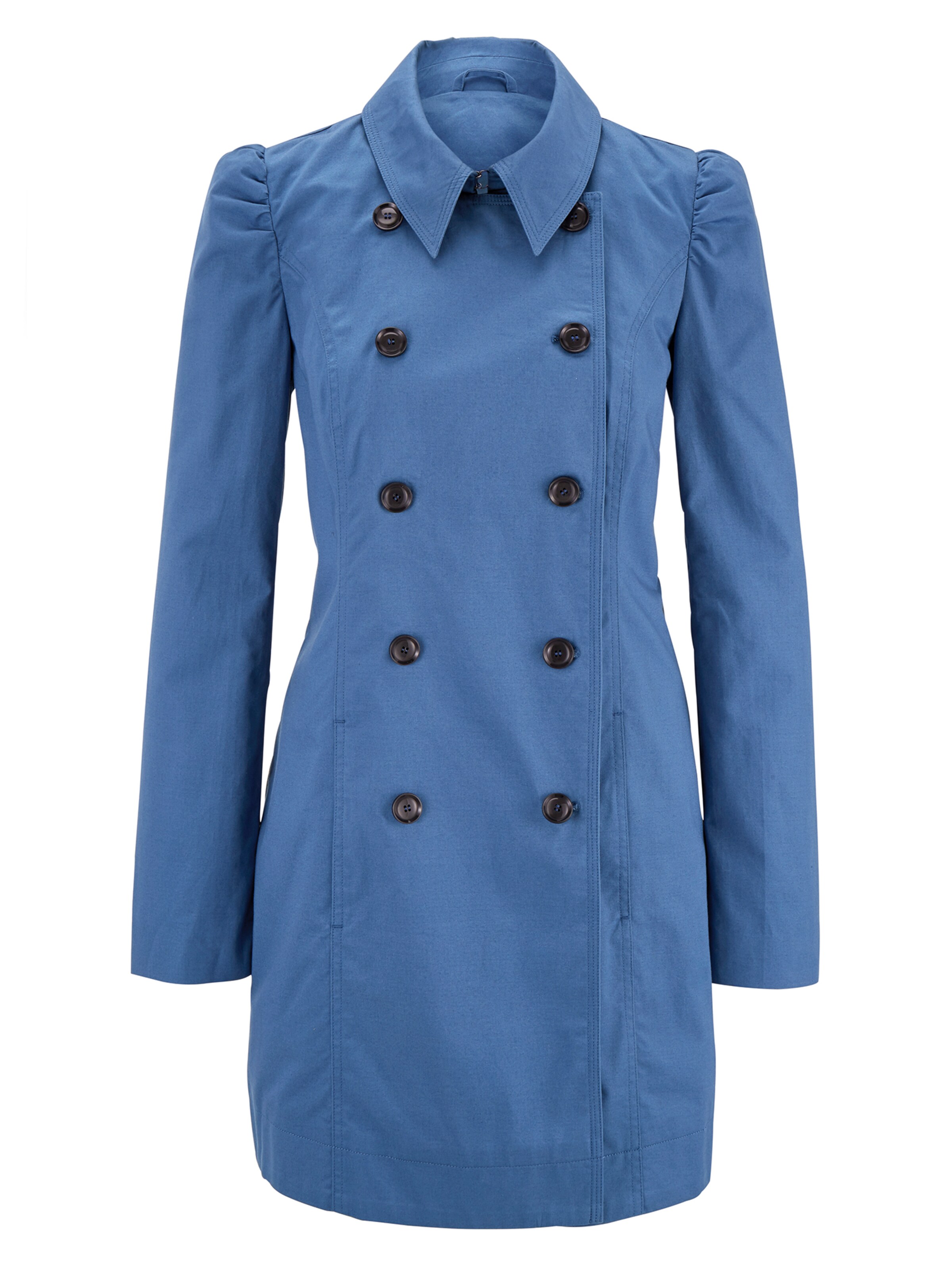 heine - Mantel in blue denim