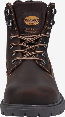 Dockers by Gerli - Botas con cordones en marrón