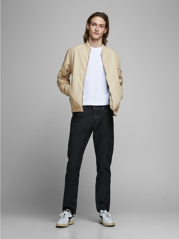 JACK & JONES Regular Fit Jacke in Beige: Vorderseite