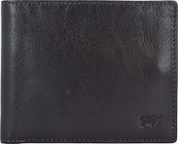 Braun Büffel Wallet in Brown: front