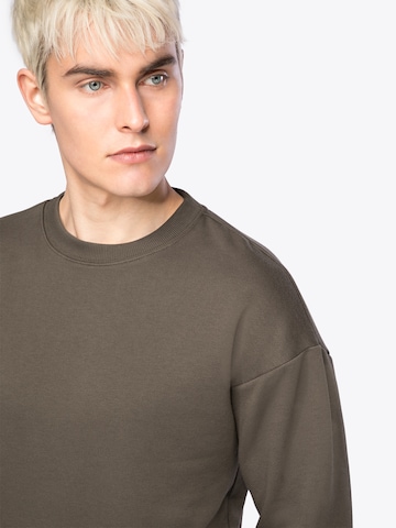 Urban Classics Mikina 'Crewneck' – zelená