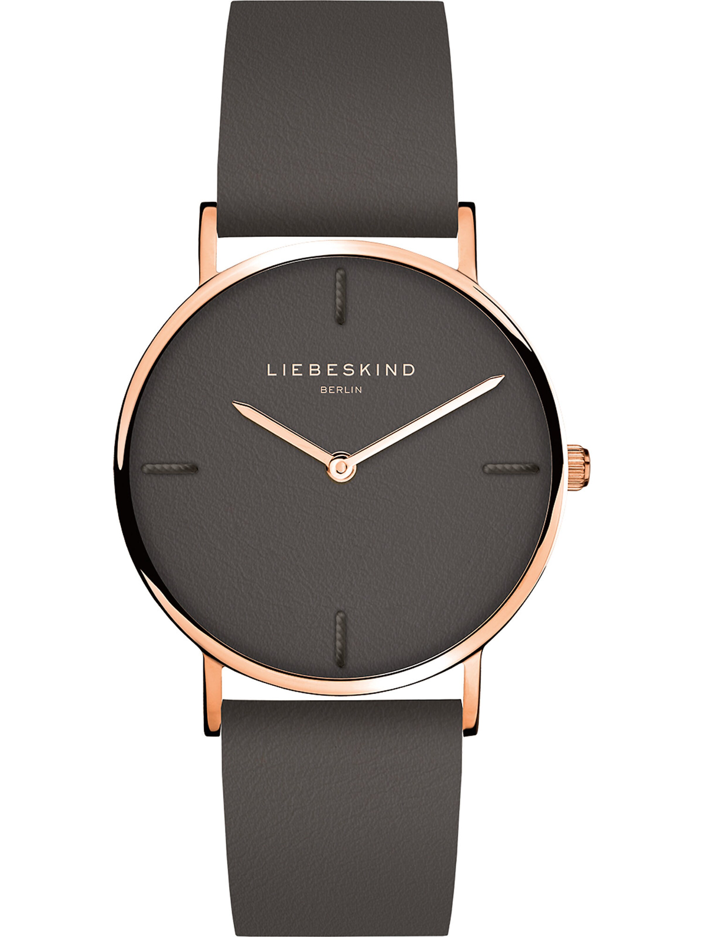 Liebeskind Berlin Uhr in Schwarz: Vorderseite