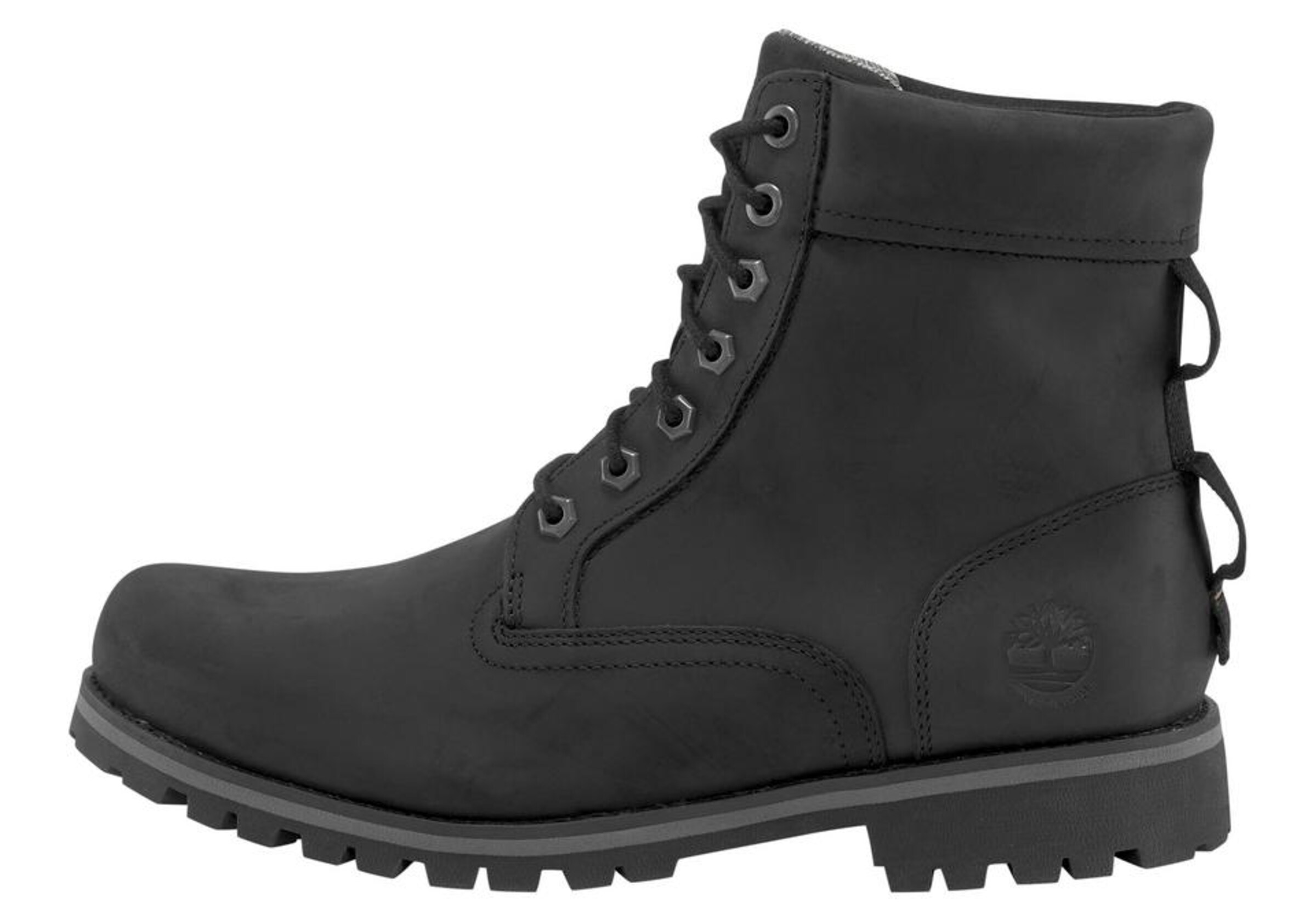 TIMBERLAND Schnürstiefel 'Rugged WP' in Schwarz