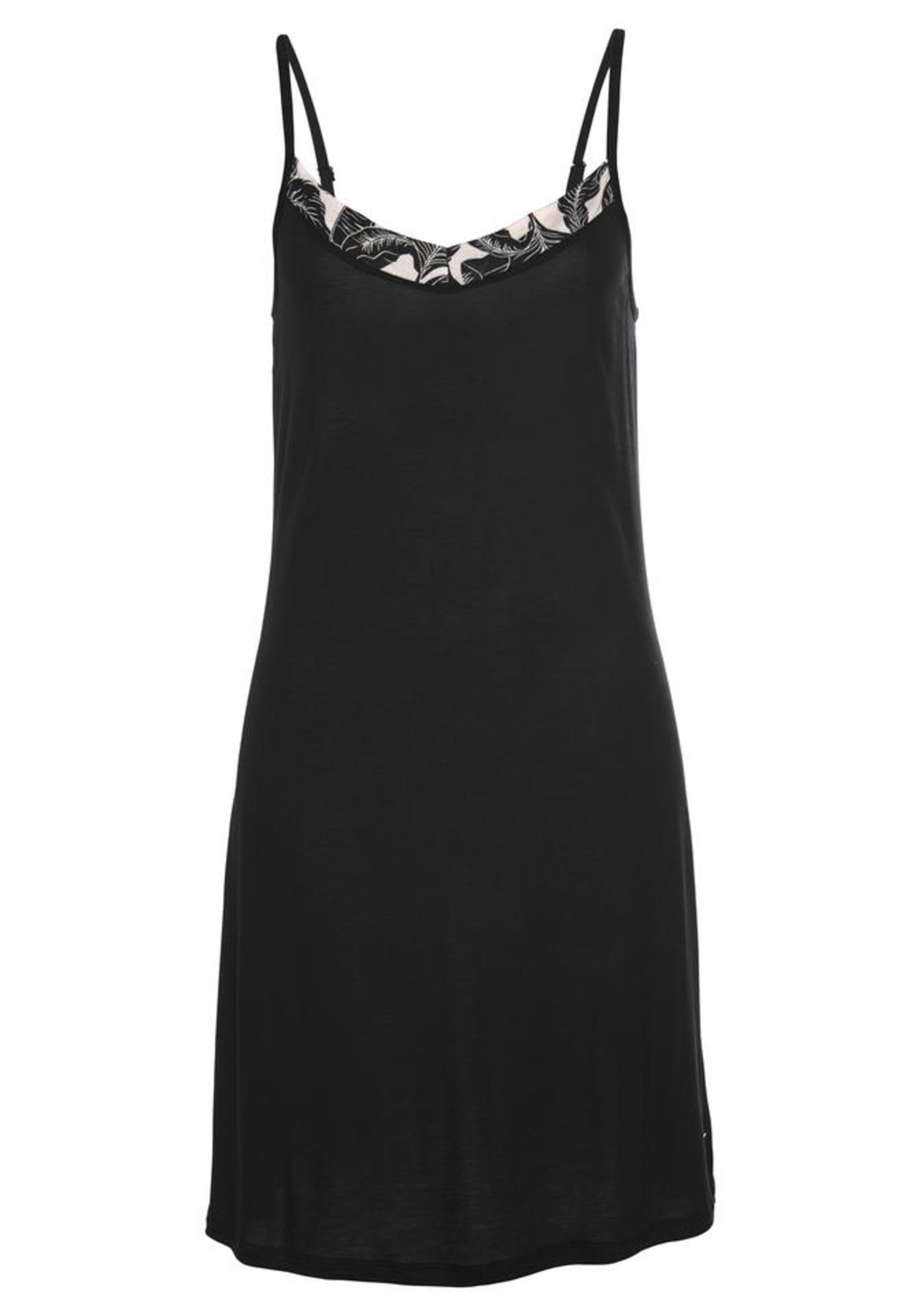 LASCANA - Nachthemd in schwarz