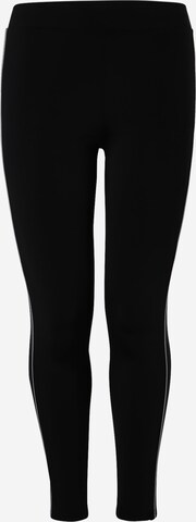 Urban Classics Skinny Leggings in Zwart: voorkant