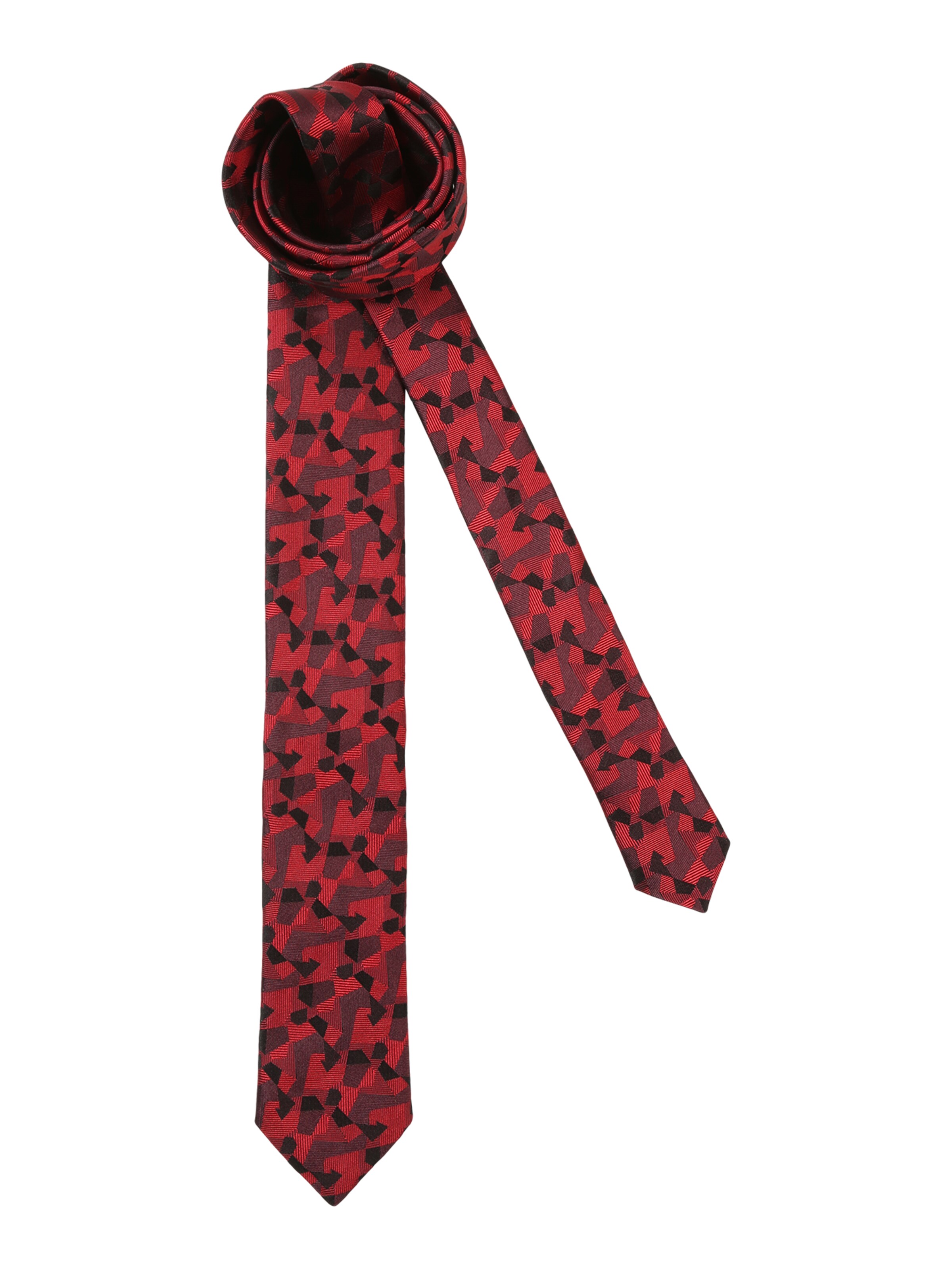 HUGO - Stropdas '6 cm' in de kleur Bordeaux