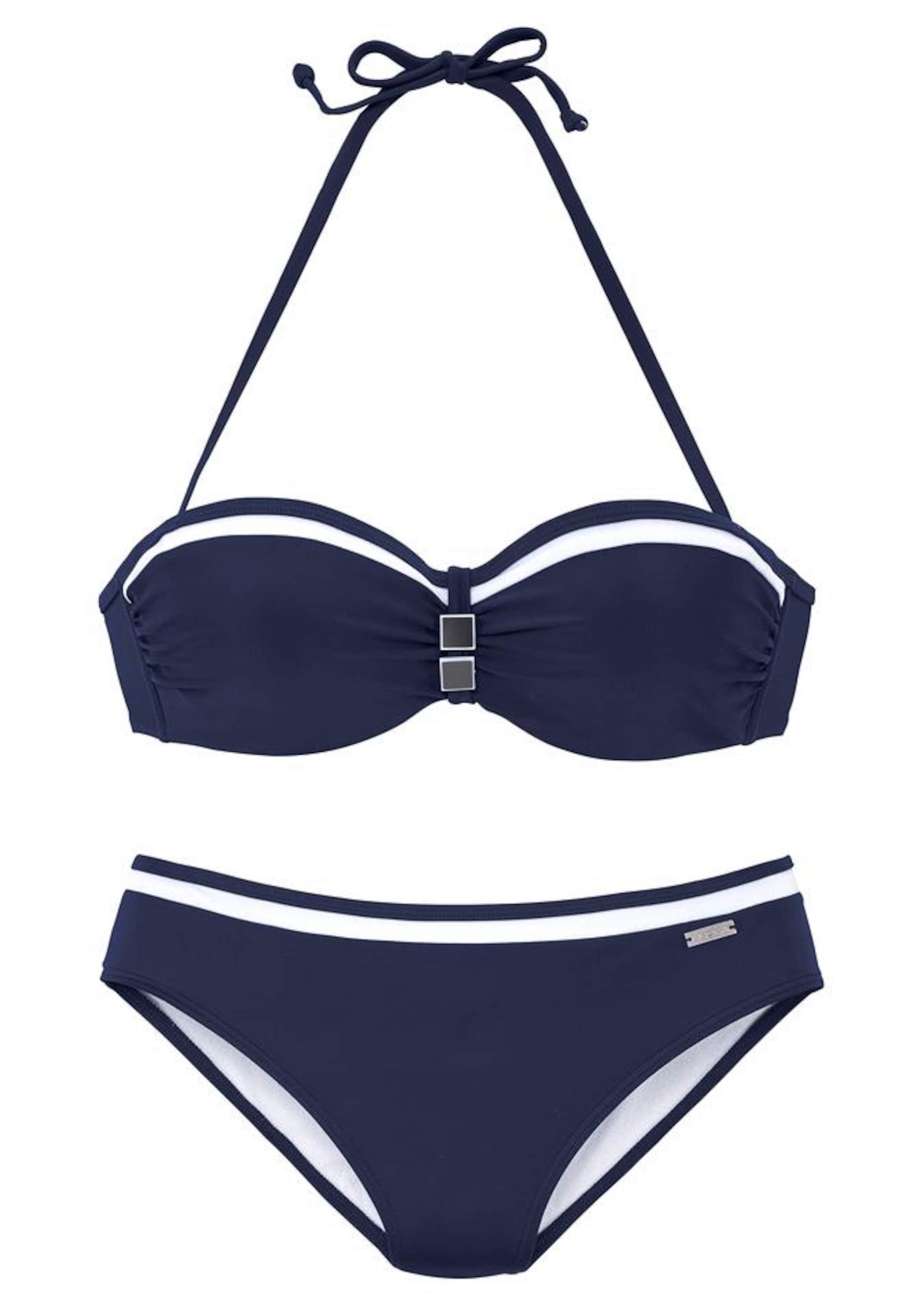 Bikini LASCANA en bleu : devant
