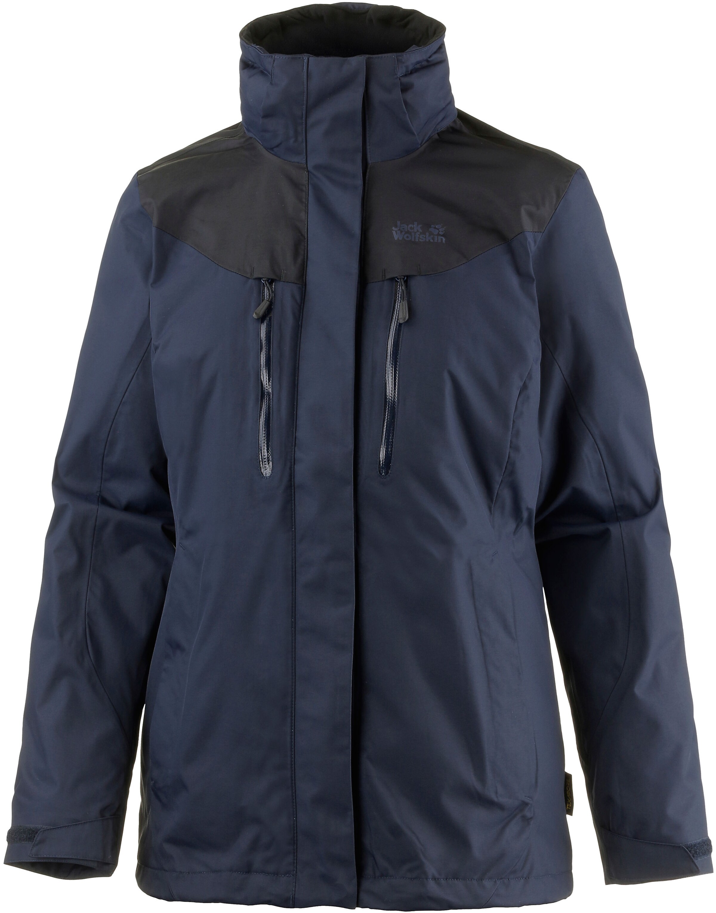 JACK WOLFSKIN - Doppeljacke 'Jasper' in nachtblau
