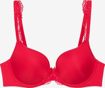 Invisible Soutien-gorge 'DAILY LACE' LingaDore en rouge : devant