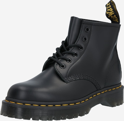 Bocanci cu șireturi '101 Bex' Dr. Martens pe negru, Vizualizare produs