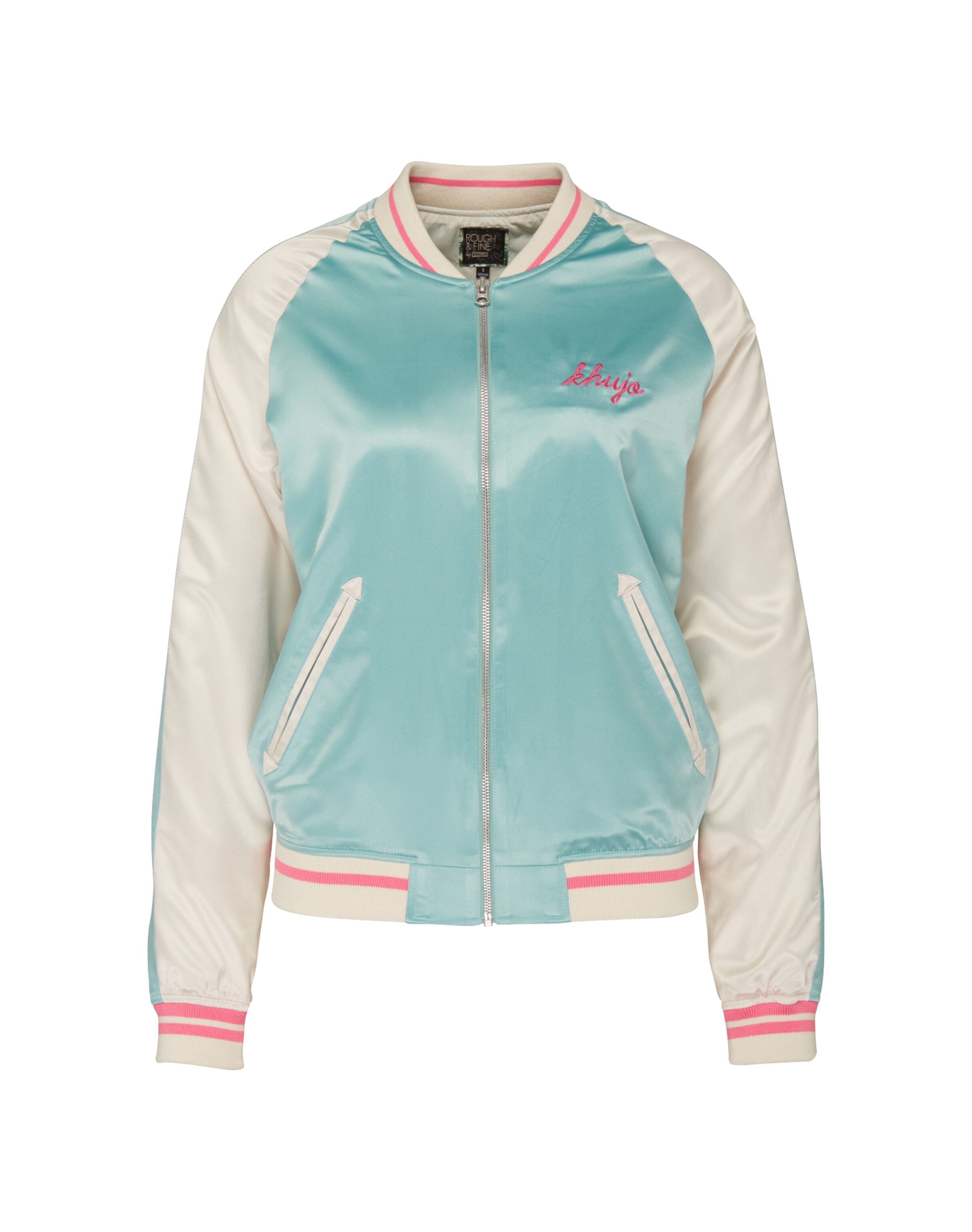 khujo - Tussenjas 'HongKong Paradise' in de kleur Mintgroen