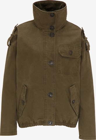 DREIMASTER Between-Season Jacket in Brown: front