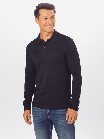 SELECTED HOMME Regular fit T-shirt 'Paris' i svart: framsida