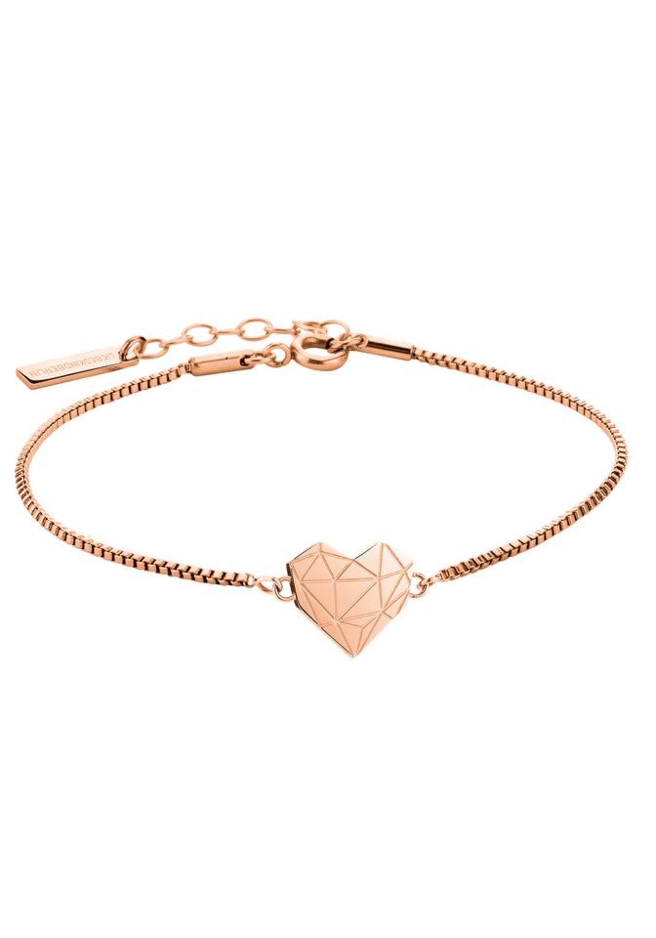 Bracelet 'Herz' Liebeskind Berlin en or : devant