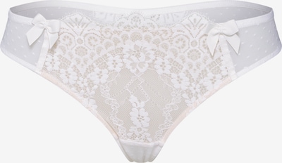 Hunkemöller Tanga 'Marilee' en blanco, Vista del producto