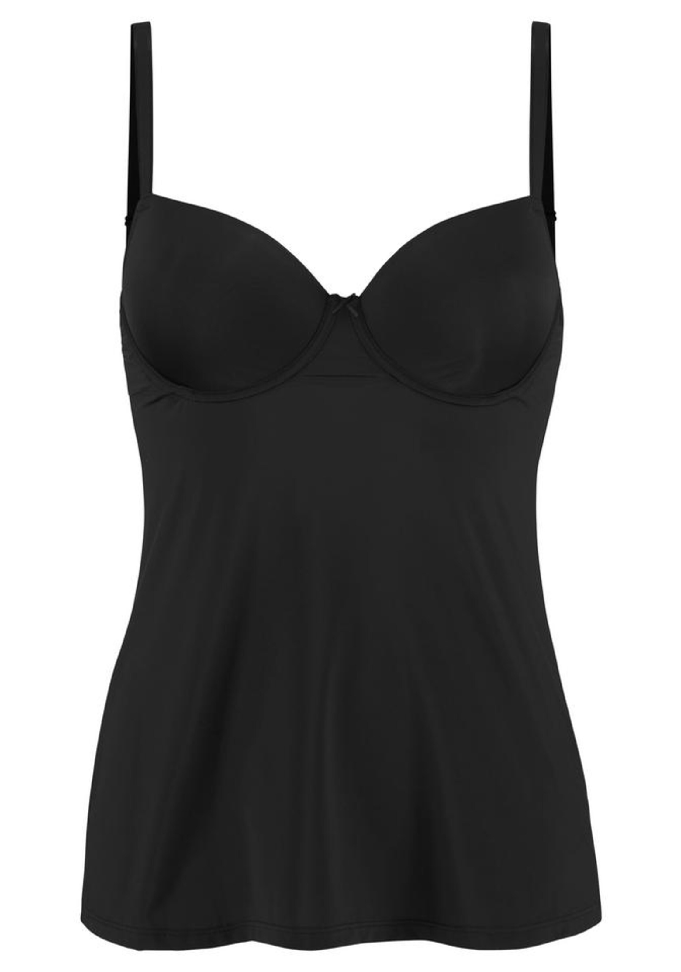 LASCANA Undershirt in Black: front