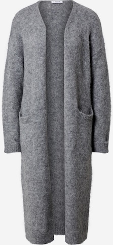 EDITED Knitted Coat 'Caesar' in Grey: front
