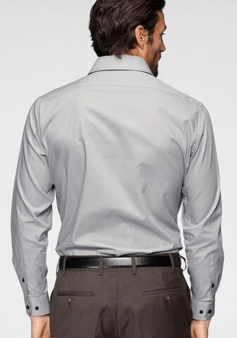 BRUNO BANANI Regular fit Business Shirt in Grey