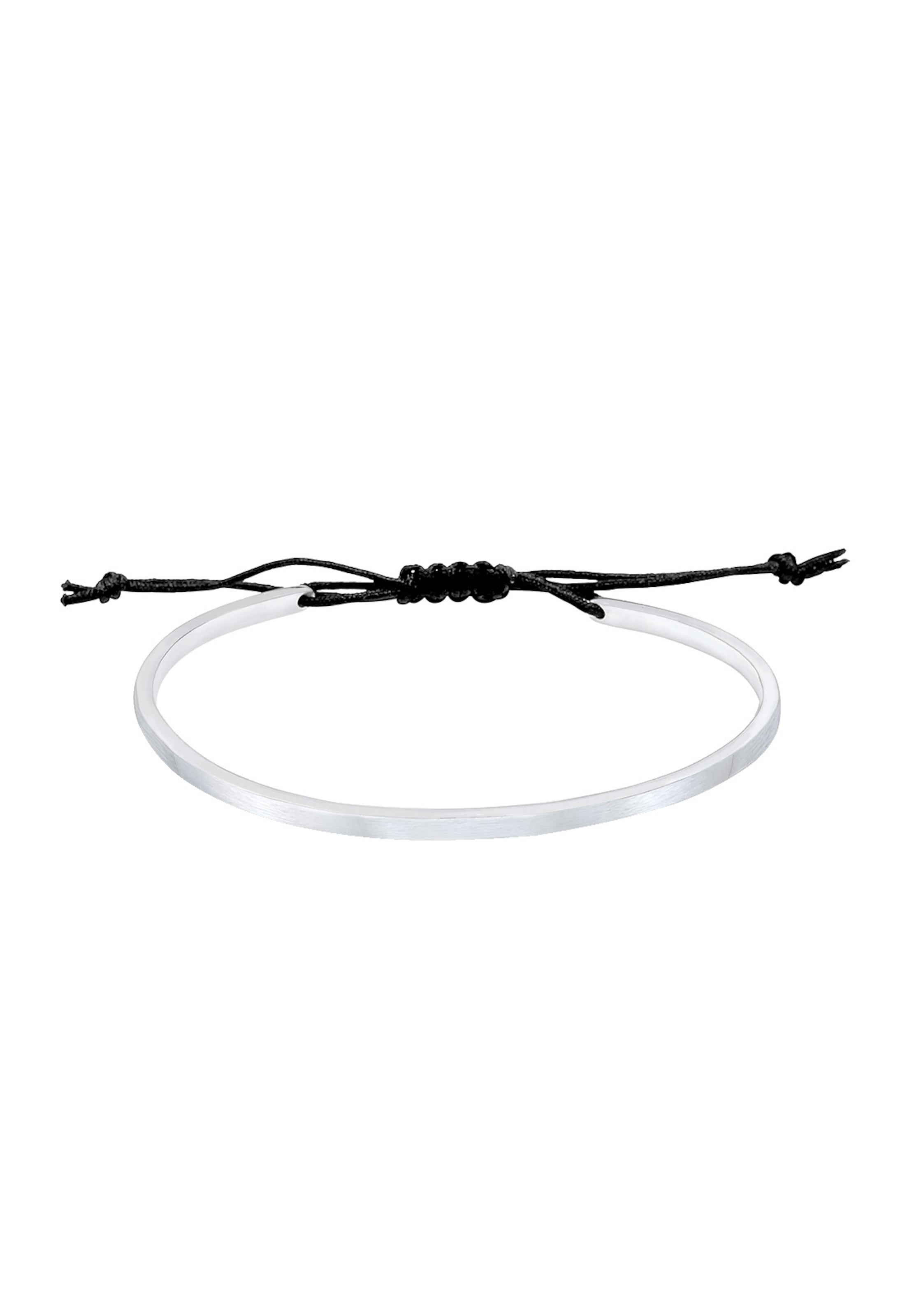 ELLI Bracelet 'Basic' in Silver: front
